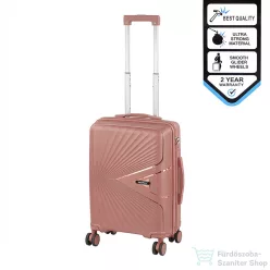   Leziter TraveLux Endure kabinbőrönd keményfedeles 55x40x20 cm barackrózsaszín M7905-RG20