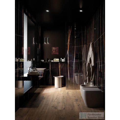 Marazzi Vero Castagno Rett.22,5x180 cm-es padlólap M7AV