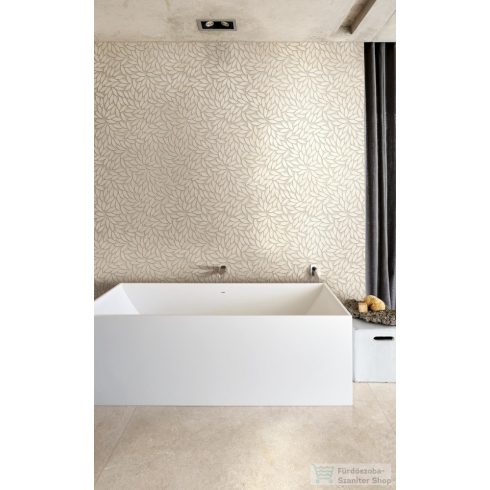 Marazzi Mystone Limestone Sand Velvet Rett. 75x150 cm-es padlólap M7EW