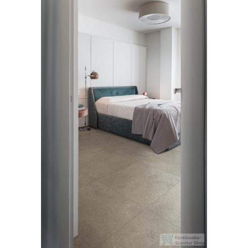 Marazzi Mystone Limestone Taupe Velvet Rett. 75x75 cm-es padlólap M7EZ