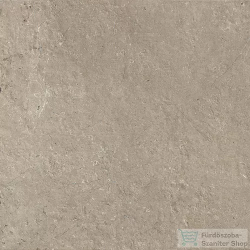 Marazzi Mystone Limestone20 Taupe Str.Rett.80x80x2 cm-es strukturált padlólap M7FH
