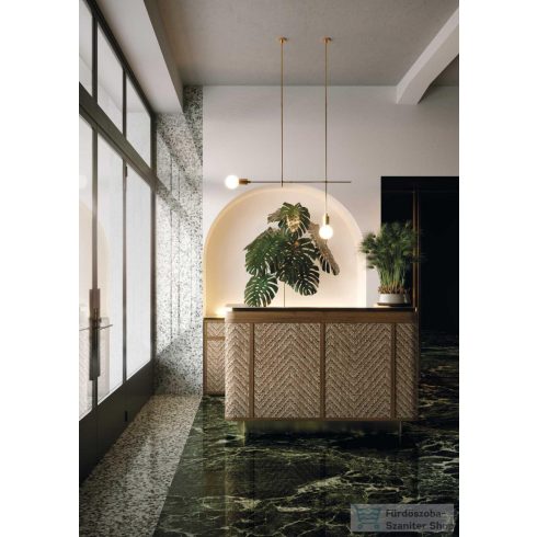 Marazzi Grande Marble Look Verde Aver Lux Rettificato 160x320 cm-es padlólap M7GD