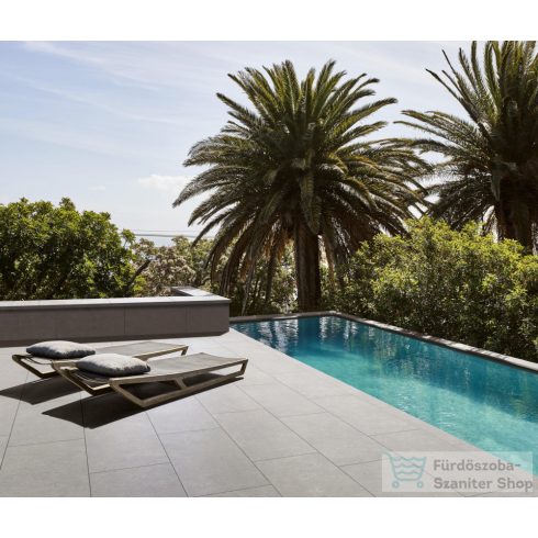 Marazzi Mystone Moon20 White Strutturato Rett. 60x120x2 cm-es strukturált padlólap M7XR