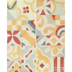 Marazzi Cloud Decoro Mandala Cream 20x50 fali csempe M89F