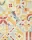 Marazzi Cloud Decoro Mandala Cream 20x50 fali csempe M89F
