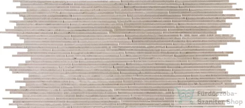 Marazzi Magnifica Limestone Taupe Mosaico Stick 29x38 cm-es fali csempe M8GQ