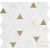 Marazzi Allmarble Golden White Satin Mosaica Tria 40x43 cm-es falicsempe M8H1