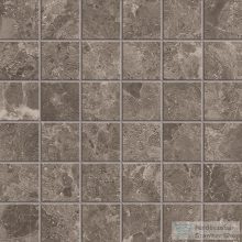  Marazzi Mystone Gris Du Gent Taupe Mosaico 5x5 30x30 cm-es padlólap M8KU