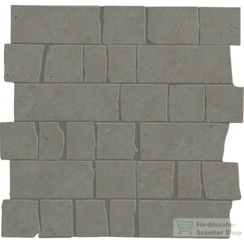 Marazzi Mystone Moon Grey Mosaico Spaccatella 30x30 cm-es padlólap M8LK