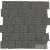 Marazzi Mystone Moon Antracite Mosaico Spaccatella 30x30 cm-es padlólap M8LL