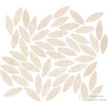   Marazzi Mystone Limestone Ivory Mosaico Foglie 34,2x38 cm-es padlólap M8LR