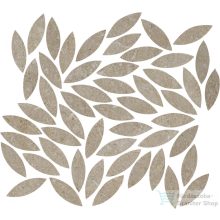   Marazzi Mystone Limestone Taupe Mosaico Foglie 34,2x38 cm-es padlólap M8LT
