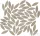 Marazzi Mystone Limestone Taupe Mosaico Foglie 34,2x38 cm-es padlólap M8LT
