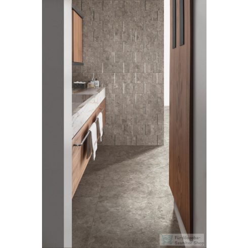 Marazzi Mystone Gris Du Gent Taupe Mosaico Inserto 30x29 cm-es fali csempe M8LV