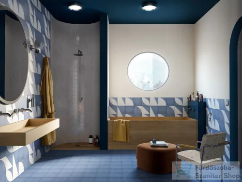 Marazzi Scenario Blu 20x20 cm-es padlólap M8R7