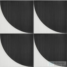 Marazzi Scenario Tappeto 2A Nero 20x20 cm-es padlólap M8RF