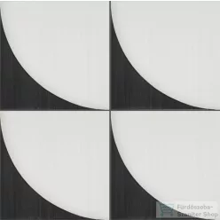 Marazzi Scenario Tappeto 2B Nero 20x20 cm-es padlólap M8RG