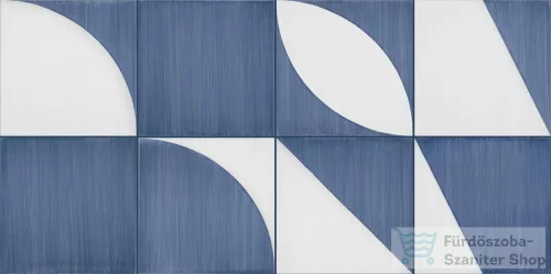 Marazzi Scenario Decoro Mix Blu 20x20 cm-es padlólap M8RJ