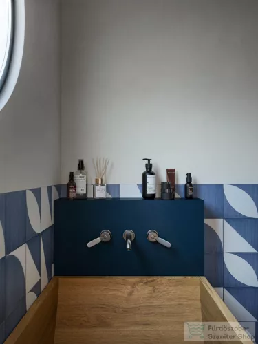 Marazzi Scenario Decoro Mix Blu 20x20 cm-es padlólap M8RJ