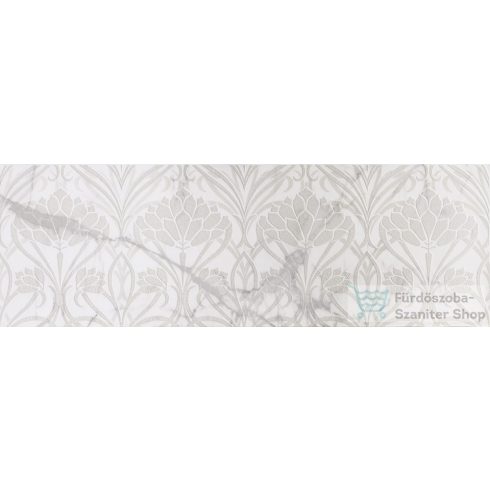 Marazzi Allmarble Wall Statuario Lux Decoro Regent 40x120 cm-es dekorcsempe M8T7