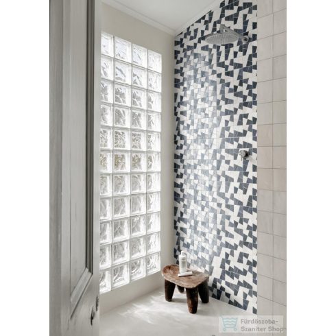 Marazzi Zellige Gesso + China Mosaico Lux 30x30 fali csempe M8WG