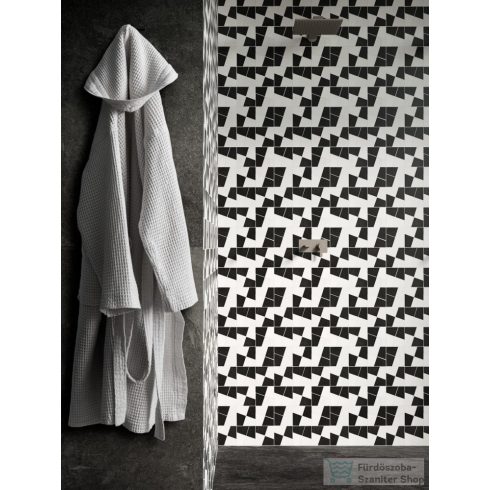 Marazzi Zellige Gesso + Carbone Mosaico Lux 30x30 fali csempe M8WH