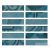 Marazzi D_Segni Blend Azzurro Listello 5x20 cm-es padlólap M8WW