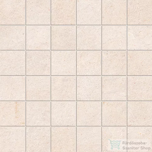 Marazzi Terratech Mosaico Avorio Tessere 5x5 Rett. 30x30 cm-es padlólap M8Y2