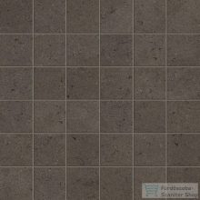   Marazzi Terratech Mosaico Grafite Tessere 5x5 Rett. 30x30 cm-es padlólap M8Y9