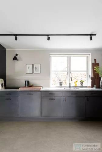 Marazzi Mystone Limestone Taupe Rett. 120x120 cm-es padlólap M909