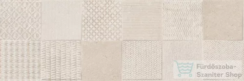 Marazzi Carácter Decoro 3D Quadt 30x90 cm-es fali csempe M958