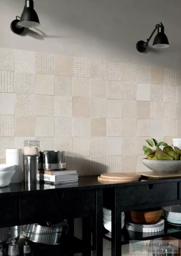 Marazzi Carácter Decoro 3D Quadt 30x90 cm-es fali csempe M958
