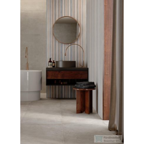 Marazzi Plaza Grey Rett. 30x90 cm-es fali csempe M95A