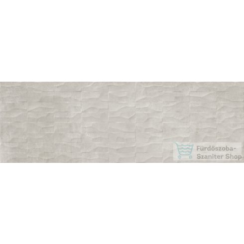 Marazzi Plaza Grey Strutturato Range 3D Rett. 30x90 cm-es fali csempe M95F