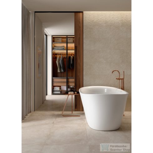 Marazzi Plaza Beige Strutturato Range 3D Rett. 30x90 cm-es fali csempe M95G