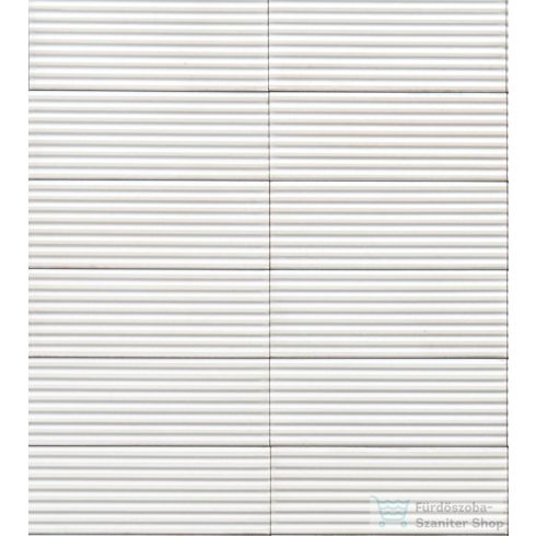 Marazzi Rice Bianco Struttura Pleat 3D Lux 7,5x20 cm-es falicsempe M96H