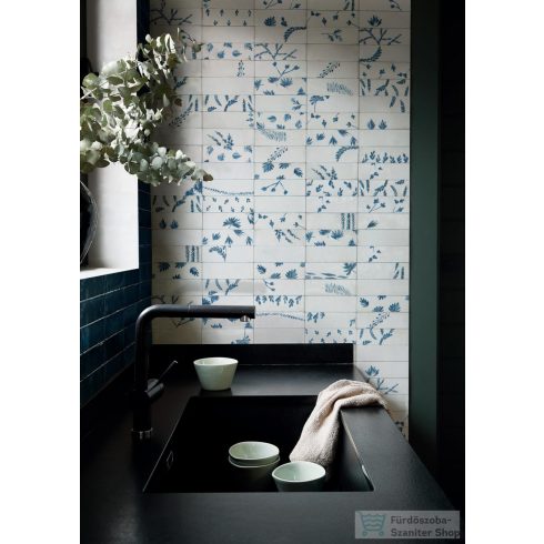 Marazzi Rice Blu Lux 5x15 cm-es padlólap M96R