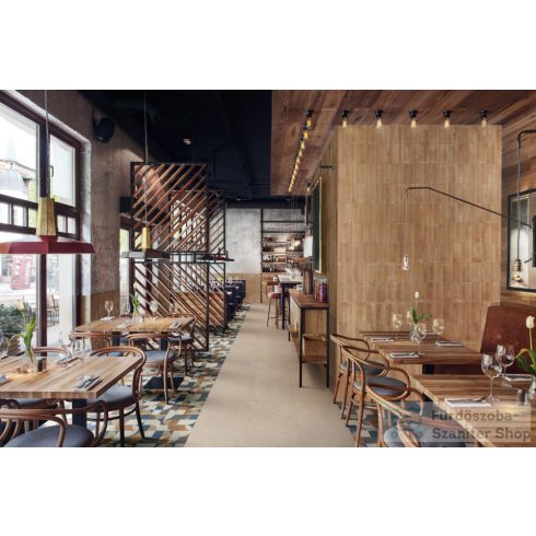 Marazzi Carácter Blanco Rett 60x120 cm-es padlólap M977