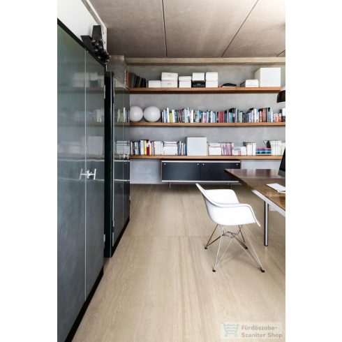 Marazzi Mystone Travertino Navona Rett.90x180 cm-es padlólap M99R