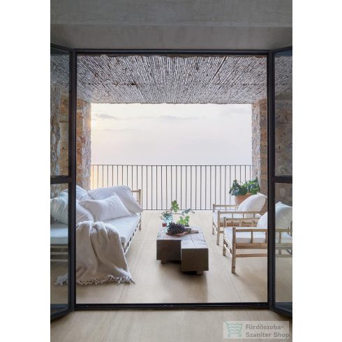 Marazzi Mystone Travertino Navona Rett.90x180 cm-es padlólap M99R