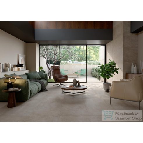 Marazzi Plaza Beige Str.Rett. 60x120 cm-es strukturált padlólap M9AT