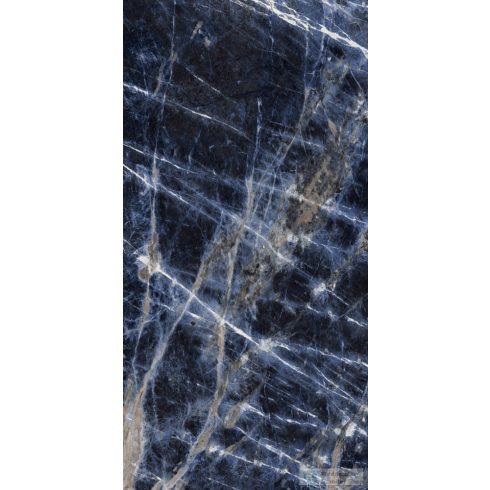 Marazzi Grande Marble Look Sodalite Blu Faccia B Lux Stuoiato Rettificato 160x320 cm-es padlólap M9FS