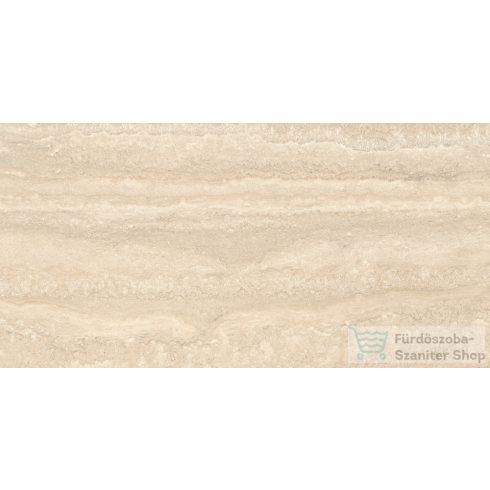 Marazzi Mystone Travertino Classico Strutturato Rett.60x120 cm-es strukturált padlólap M9FY