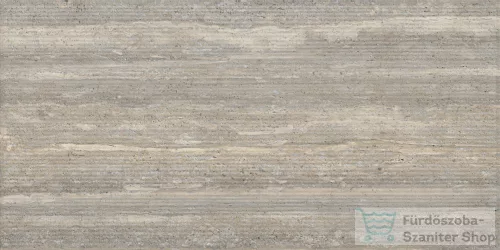 Marazzi Mystone Travertino Silver Strutturato Rett.60x120 cm-es strukturált padlólap M9G0