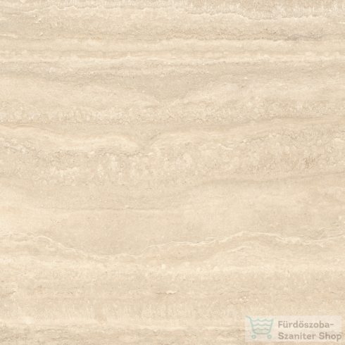 Marazzi Mystone Travertino Classico Rett.60x60 cm-es padlólap M9G2