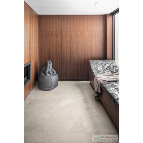 Marazzi Mystone Ardesia Bianco Rett. 60x120 cm-es padlólap M9HW