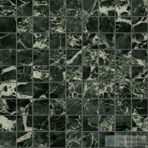 Marazzi Allmarble Verde Aver Mosaico Lux 30x30 cm-es padlólap M9MW