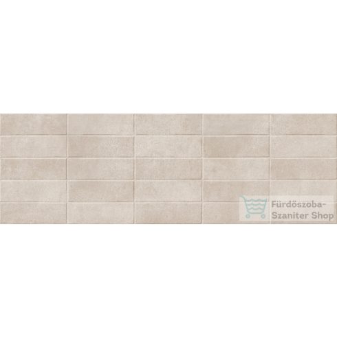 Marazzi Appeal Taupe Struttura Brick 3D 25x76 cm-es fali csempe M9N9