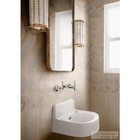 Marazzi Mystone Travertino Navona Panello Classic 120x120 cm-es fali csempe M9P3