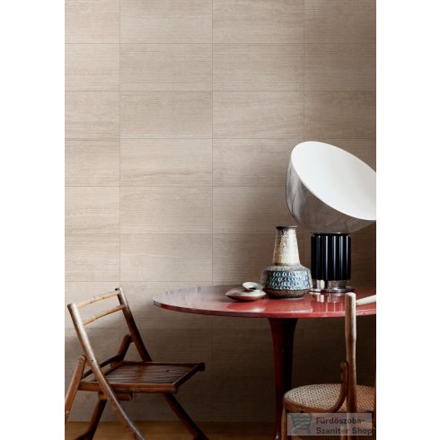 Marazzi Mystone Travertino Navona Struttura 3D Righe Rett.30x60 cm-es fali csempe M9PA